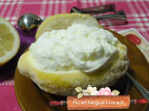 gelato al limone