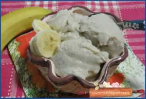 gelato banane e menta ricetta