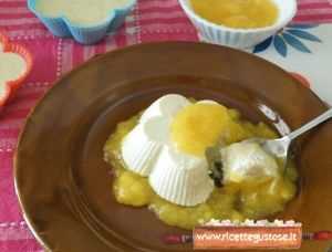 Panna cotta al mango