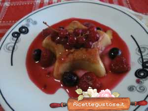 Panna cotta alle bacche di goji