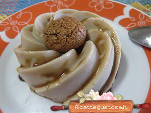 Panna cotta amaretti e caffe 