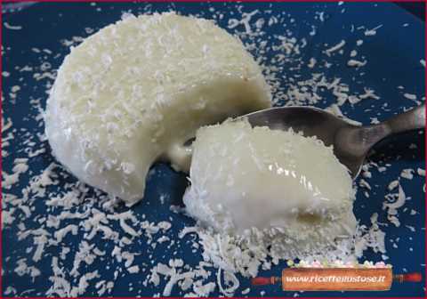 Panna cotta al cioccolato bianco