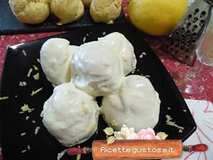 ricetta profiteroles al limoncello 