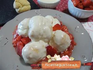 profiteroles alle fragole ricetta