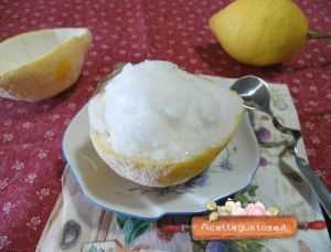 sorbetto al limone