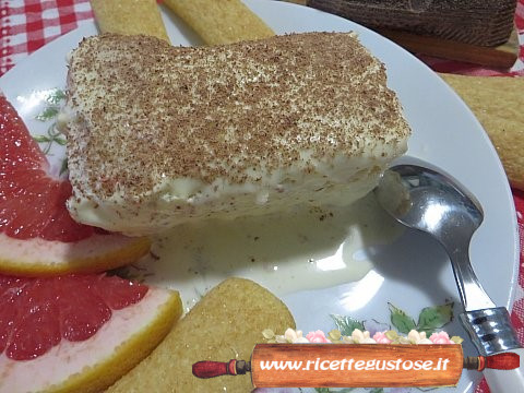 tiramisù al pompelmo rosa