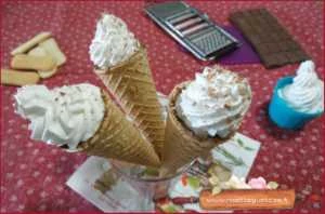 tiramisu da passeggio in cono gelato