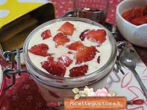 tiramisu fragole e brachetto