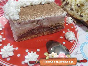 torta gelato al pandoro