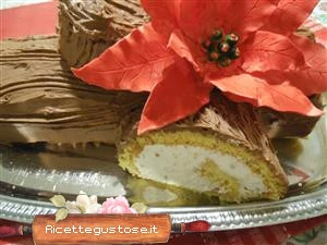 ricetta tronchetto mousse di torrone