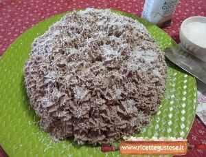 zuccotto al cocco