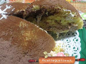 zuccotto al pandoro