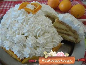 zuccotto arancia e vino rosso ricetta