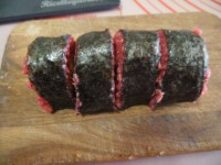 sushi uramaki riso rape rosse immagine 6
